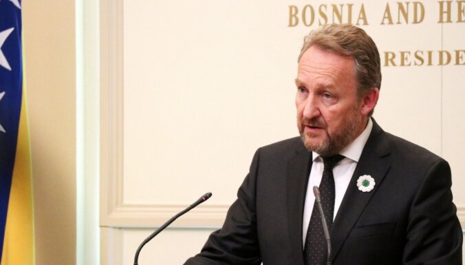 Bosnijas musulmaņu līderis: serbi eventuāli piekritīs Bosnijas dalībai NATO