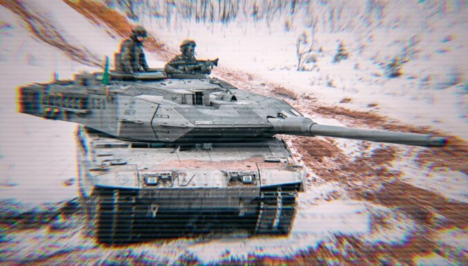 'Tanki ir tikai instruments' – 'Leopard 2' nesola ātrus rezultātus Ukrainas frontē