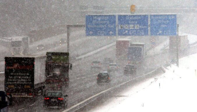 Ущерб Германии от снегопадов составит 3 млрд. евро