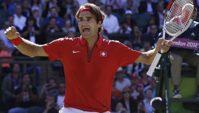Federeram viegla uzvara arī ASV atklātā čempionāta trešajā kārtā; Klijstersa oficiāli noslēdz karjeru