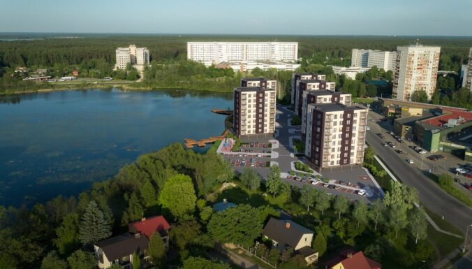 Merks приступает к строительству второй очереди проекта Gaiļezera nami