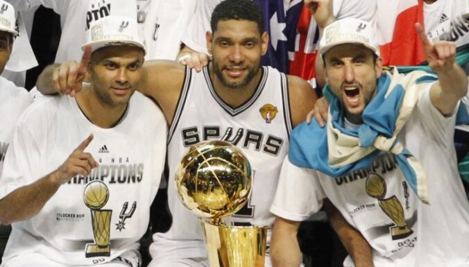 Dankans, Džinobili un Pārkers – uzvarām bagātākais trio NBA vēsturē