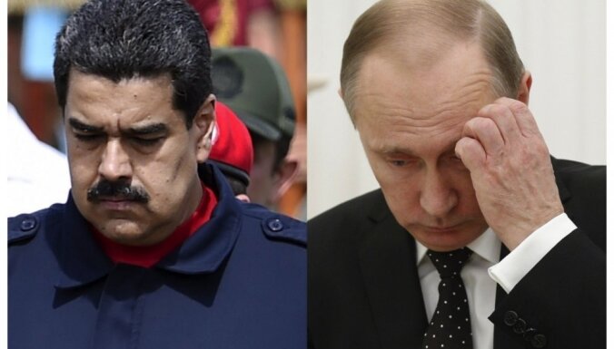 Путин по телефону выразил поддержку Мадуро