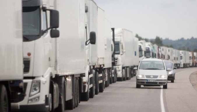 Linava: на границе Литвы с Беларусью застряли 2 тыс. грузовиков