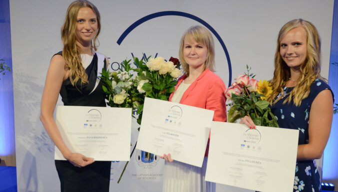 ФОТО. L’Oréal и UNESCO наградили девять молодых женщин-ученых из Латвии