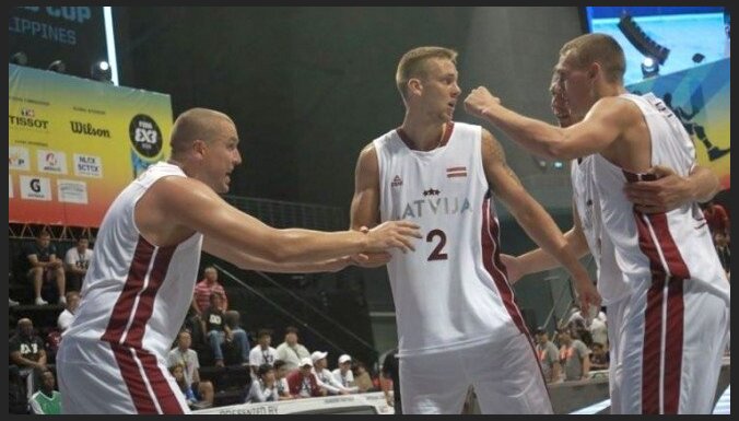 Latvijas 3x3 basketbola izlases spēlētāji sasnieguši Eiropas kausa izcīņas finālu