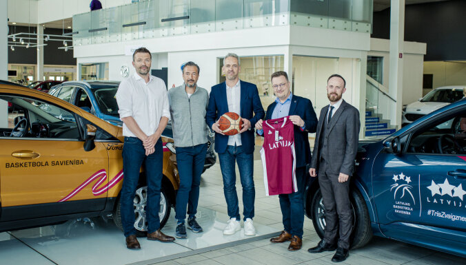 Latvijas Basketbola savienība uzsākusi sadarbību ar 'Inchape Motors Latvija'