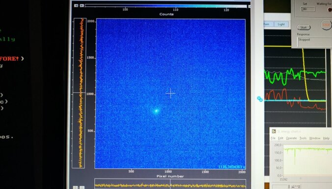 Komēta NEOWISE neplānoti 'ielien' kadrā Latvijas astronomu veiktajos novērojumos