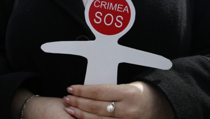 Krimā 'profilakses' pēc aizturēti 35 Krimas tatāri; paņemtas DNS analīzes