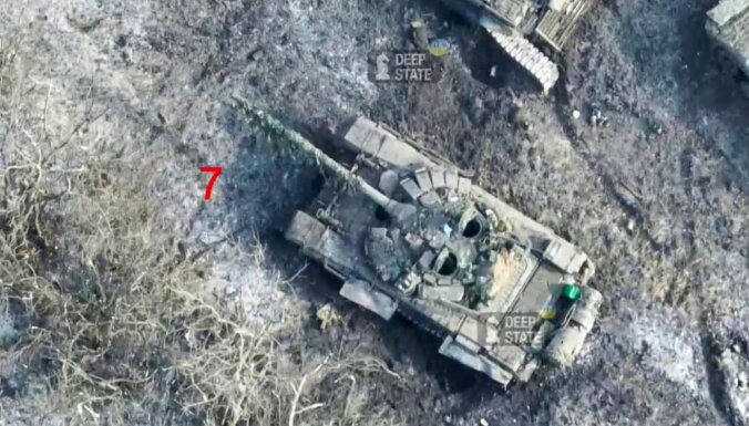 Foto: Uzbrukumā Vuhledarai okupanti zaudējuši vismaz 31 tehnikas vienību