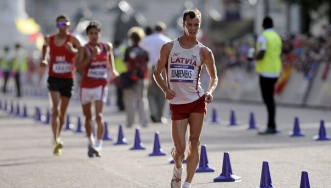 Rumbenieks kļūst par Latvijas čempionu 20 kilometru soļošanā