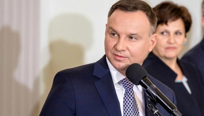 Polijas prezidents: gāzesvadu starpsavienojums GIPL liegs Krievijai iespēju šantažēt kaimiņvalstis