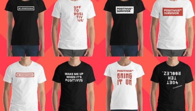 'Positivus' laiž apgrozībā festivāla oficiālos T-kreklus