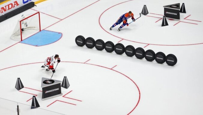 ВИДЕО: Восток победил Запад в конкурсах в рамках Матча звезд НХЛ