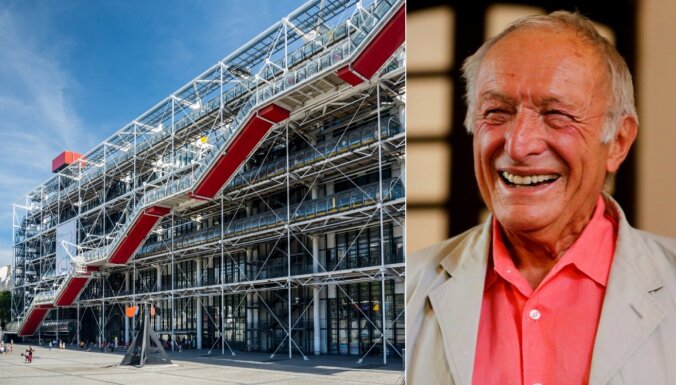 No Pompidū līdz Hītrovai: ievērojamā arhitekta Ričarda Rodžersa slavenākie darbi