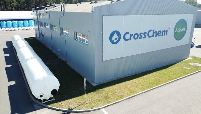 'AdBlue' ražotājs 'CrossChem' pērn strādājis ar 1,9 miljonu eiro peļņu