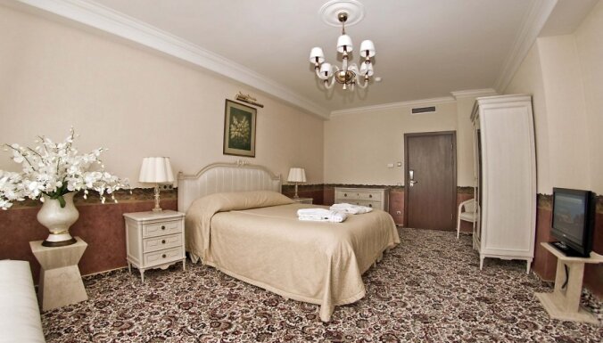 Президентский номер, в котором жила Алла Пугачева и (возможно) Максим Галкин. Фото - Baltic Beach Hotel