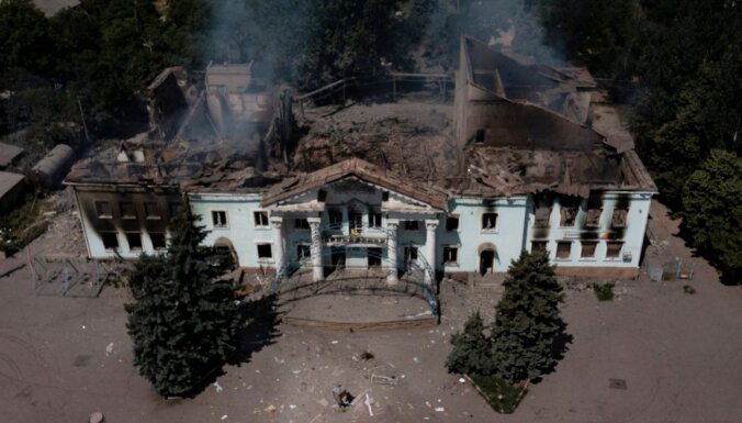 разрушенный дом культуры лисичанск
