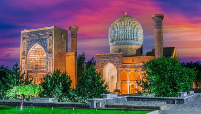 Dienas ceļojumu foto: kupolu pilsēta Samarkanda