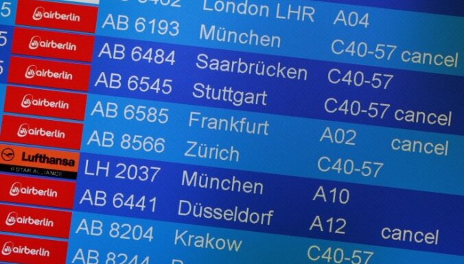 В Германии бастуют сотрудники нескольких аэропортов
