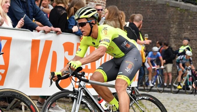Liepiņam desmitā vieta smagās viendienas sacensībās Beļģijā; Neilands starp pēdējiem 'Giro d'Italia' posmā