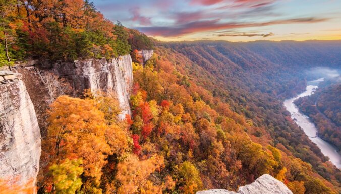 ASV nacionālais parks, kas piedāvā krāšņākos rudens skatus visā valstī