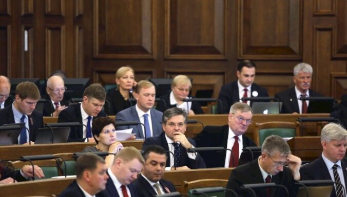 Krievijas 'melnajā sarakstā' iekļauta vismaz desmitā daļa Saeimas deputātu