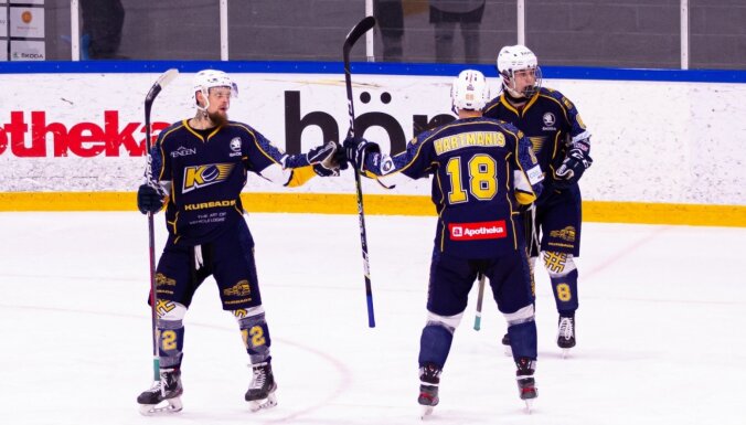 'Kurbads' hokejisti Igaunijā turpina iespaidīgo uzvaru sēriju