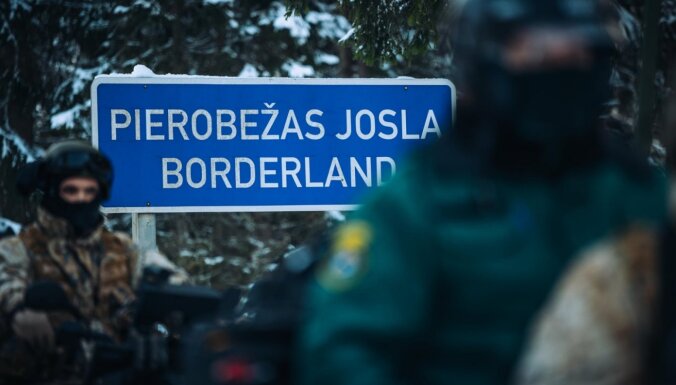 Trešdien novērsti 46 mēģinājumi nelikumīgi šķērsot Baltkrievijas–Latvijas robežu