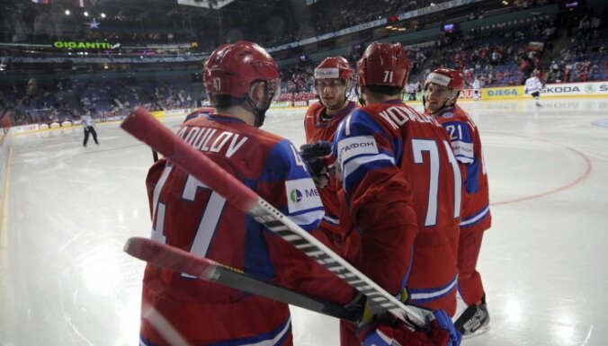 Krievijas izlase Sočos - 15 NHL 'veči' un iespaidīga uzbrukuma līnija