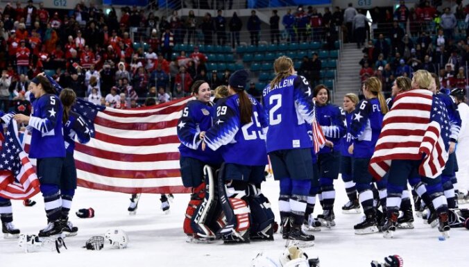 Хоккеистки сборной США впервые за 20 лет стали чемпионками Олимпиады