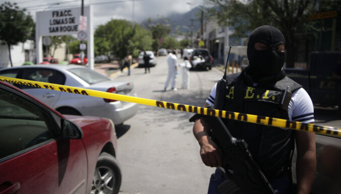 Meksikas 'karā pret narkotikām' pazuduši vairāk nekā 60 000 cilvēku