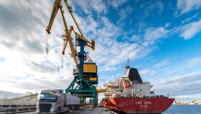 За 7 месяцев этого года грузооборот в Рижском порту вырос на 13,1%