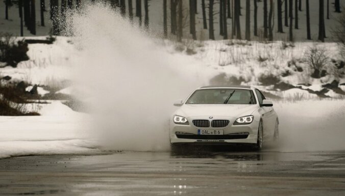 Rīgā viesojas ekskluzīvākie 'BMW' – 'Alpina' modeļi