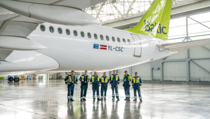Изменится раскраска самолетов компании airBaltic