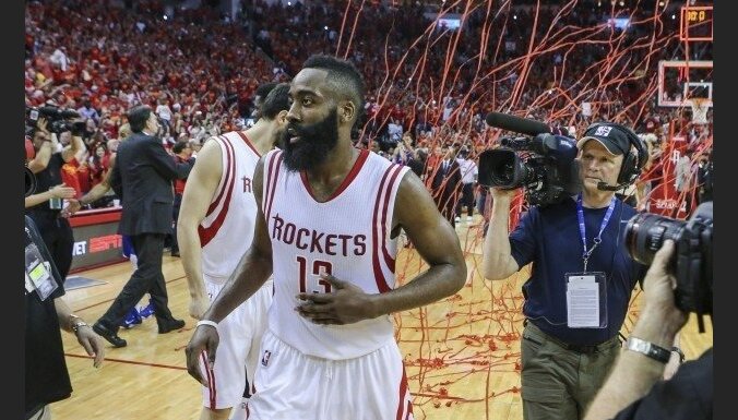 'Rockets' kļūst par pēdējo NBA pusfinālisti