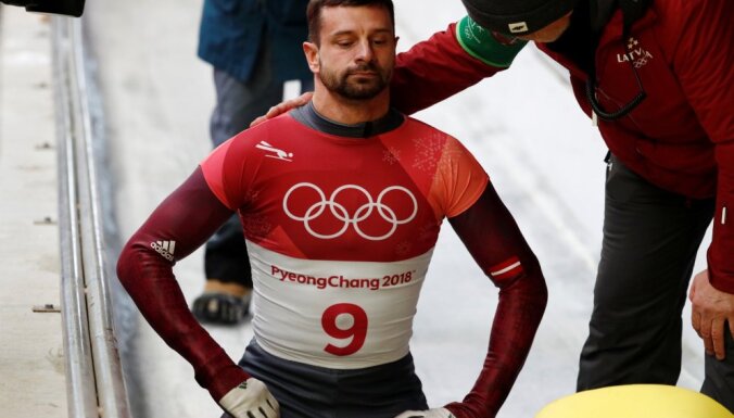 Скелетонист Мартин Дукурс остался без медали на Олимпиаде в Пхенчхане