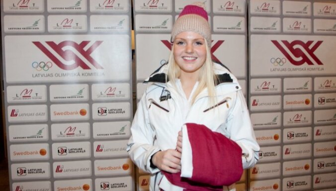 Kamaniņu braucēja Ulla Zirne nesīs Latvijas karogu pirmajās pasaules Jaunatnes ziemas olimpiskajās spēlēs