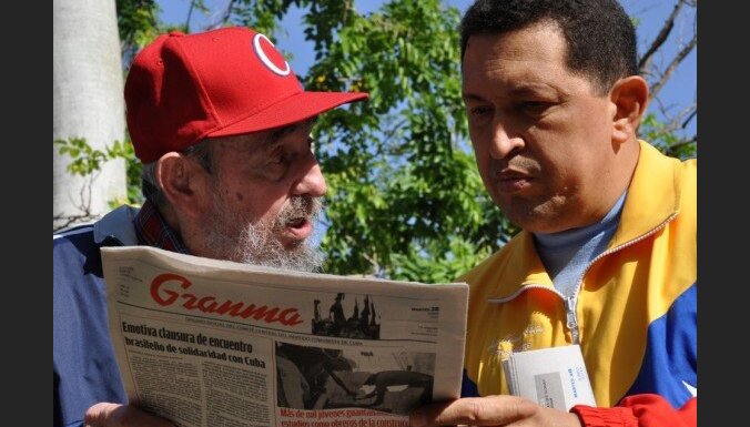Čavess pārmet ASV Latīņamerikas valstu prezidentu inficēšanu ar vēzi