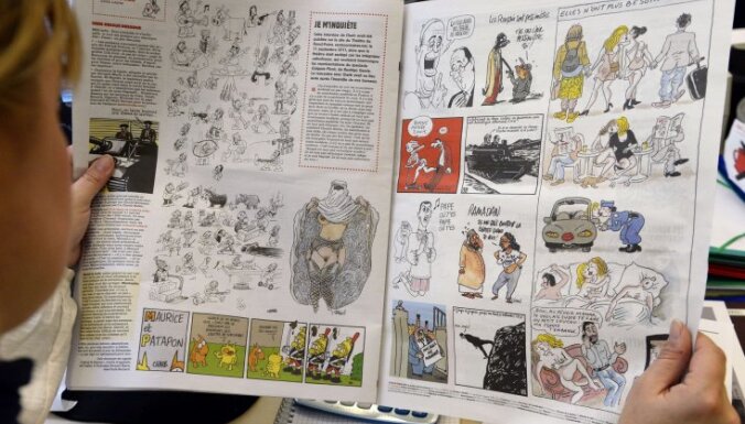 Čečenijā vēlas aizliegt piekļuvi internetā publicētajām 'Charlie Hebdo' karikatūrām
