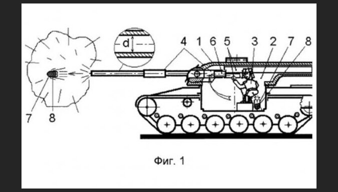 Krievs izgudrojis tanku, kas šauj ar kakām