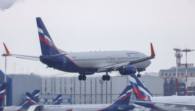 Simtiem Bermudu salās reģistrētu Krievijas lidmašīnu draud aizturēšana