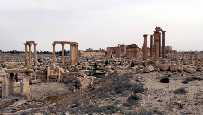 Palmīra pēc džihādistu ārdīšanās saglabājusi autentiskumu, secina UNESCO