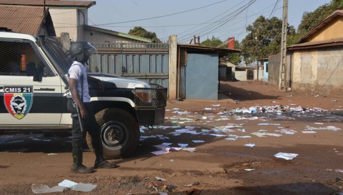 Protesti Gvinejā: sadursmēs ar policiju gājuši bojā seši demonstranti