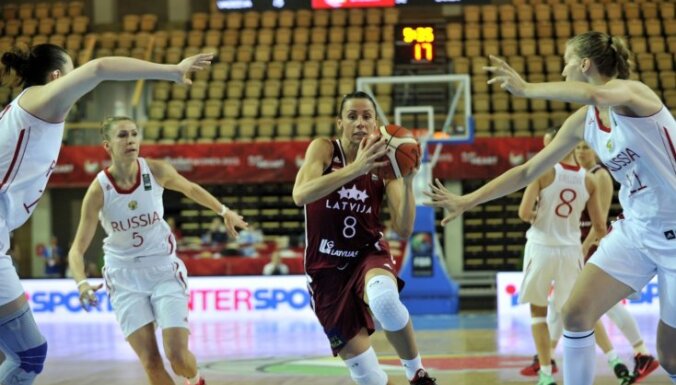 Баскетболистки Латвии на ЧЕ нанесли первое поражение россиянкам