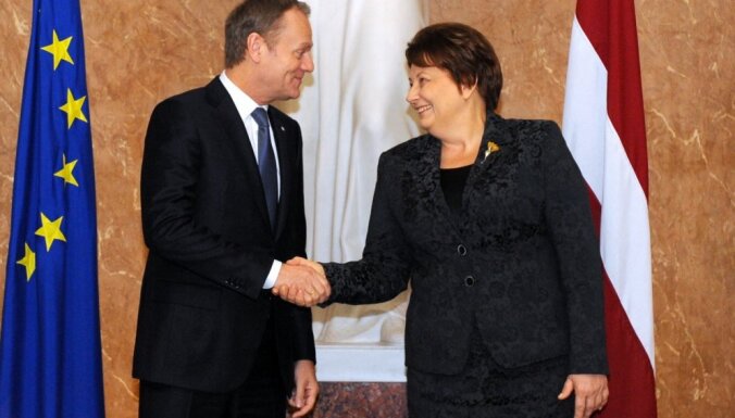 Tusks: Latvijas prezidentūra ES bija panākumiem bagāta visos aspektos