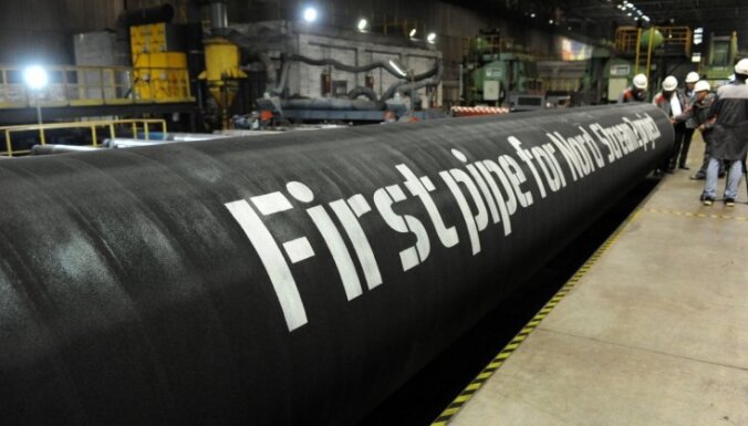 'Nord Stream 2' būvniecība ir pilnībā pabeigta, paziņo 'Gazprom'
