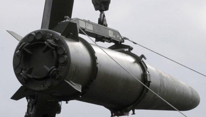 Lietuvas Aizsardzības ministrija: Krievijas plāni dislocēt raķetes 'Iskander' Kaļiņingradas apgabalā nav saprotami