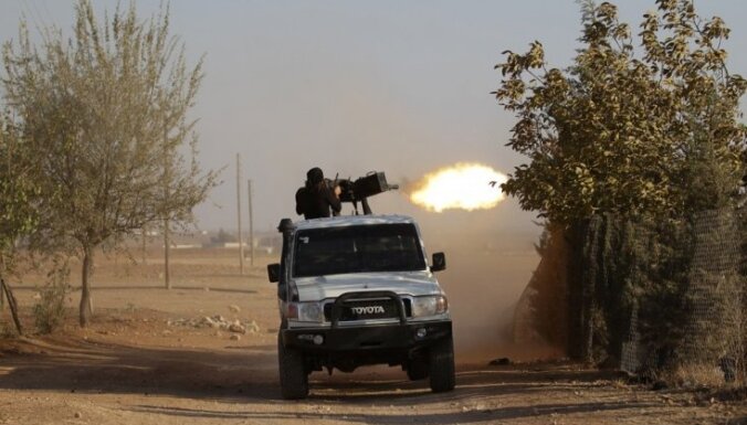 Turcijas armija ziņo par 'Daesh' ķīmisko uzbrukumu Sīrijas nemierniekiem