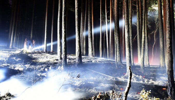 Для тушения пожара в Кемерском национальном парке вертолет не требуется